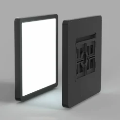 Sklep Kaja Lampa w stylu technicznym 30x30 PND-83625-300S-24W-BL BASTIA | Kaja Online