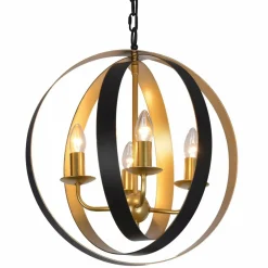 Sklep Kaja Lampa świecznik w okręgach MD-BR16079-D4-B/G KAIA | Kaja Oświetlenie Flash Sale