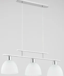 Sklep Kaja Lampa wiszącą w kolorze chromu, z 3 kloszami AL 63006 | Kaja Best Sale