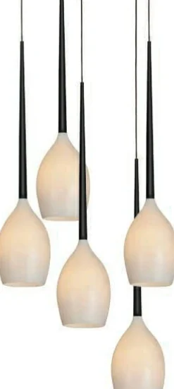 Sklep Kaja Lampa wisząca AZ0311 - Izza 5 (shiny white) - AZZARDO biały Cheap