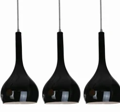 Sklep Kaja Lampa wisząca AZ0276 - Soul 3 (black) - AZZARDO czarny Shop