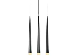 Sklep Kaja Lampa wisząca AZ0118 - Stylo 3 (black) - AZZARDO czarny Best Sale