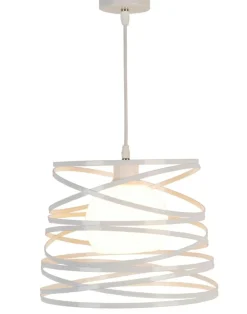 Sklep Kaja Lampa wisząca biała nowoczesna LEDEA 50101042 AKITA | Kaja Oświetlenie Best Sale