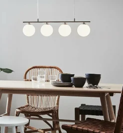 Sklep Kaja Lampa wisząca białe klosze w kształcie kul 107573 | Kaja Oświetlenie Outlet