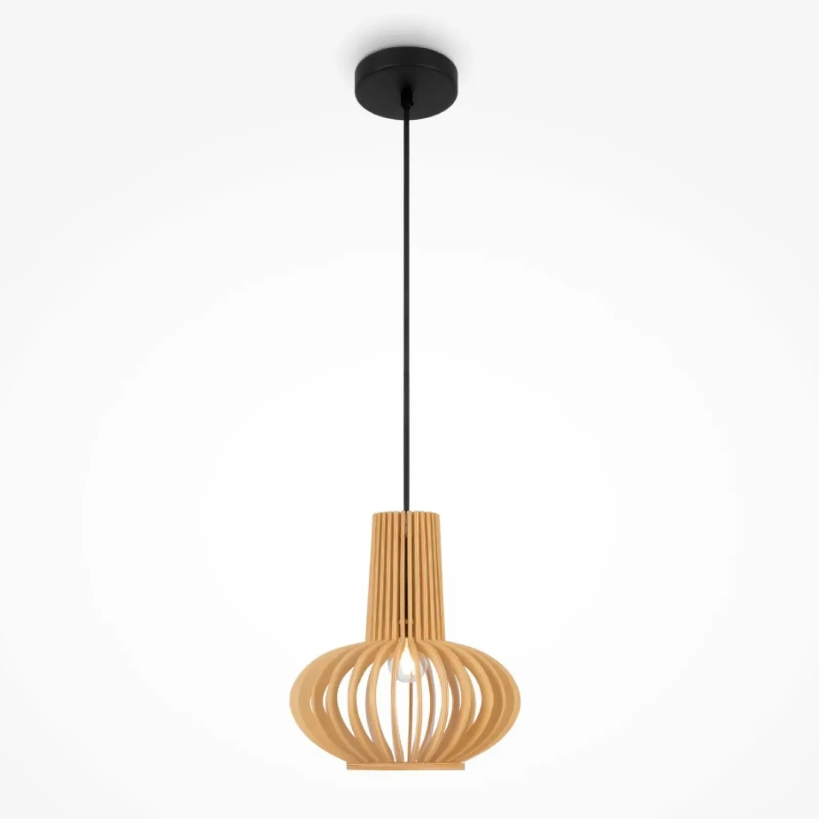 Sklep Kaja Lampa wisząca boho o ciekawym kształcie MOD193PL-01W z serii ROOTS czarny Online