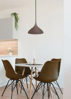 Sklep Kaja Lampa wisząca brązowa regulowana LEDEA 50101270 VIBORG | Kaja Shop