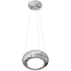Sklep Kaja Lampa wisząca chromowany okrąg LED ML328 MERCURIO | Kaja Oświetlenie Shop