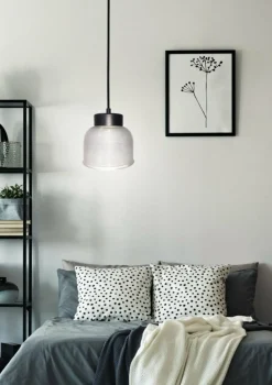 Sklep Kaja Lampa wisząca czarna E27 LEDEA 50101285 LIVERPOOL I | Kaja Oświetlenie Shop