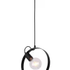 Sklep Kaja Lampa wisząca czarna okrągła E27 LEDEA 50101199 NEXO | Kaja Cheap