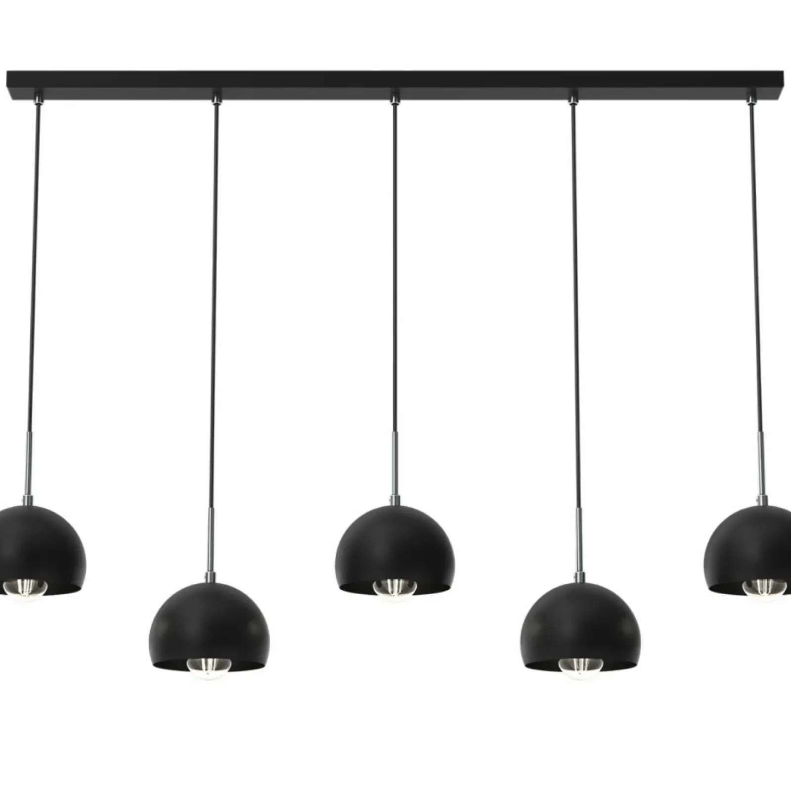 Sklep Kaja Lampa wisząca, kolor, na pięć żarówek LX 3741 z serii COOL czarny Clearance