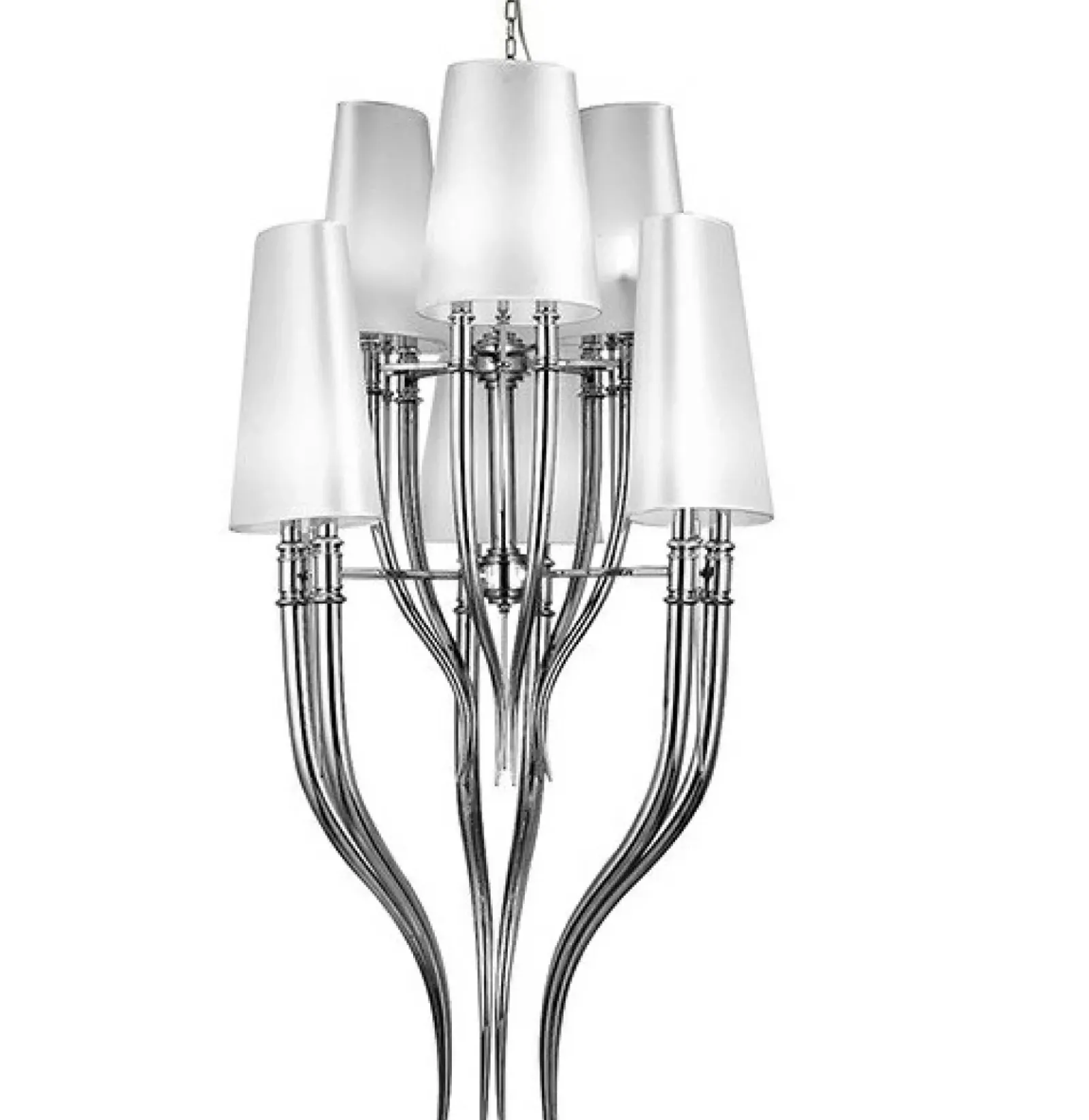 Sklep Kaja Lampa wisząca do eleganckiego salonu AZ0173 DIABLO WHITE | Kaja biały Best