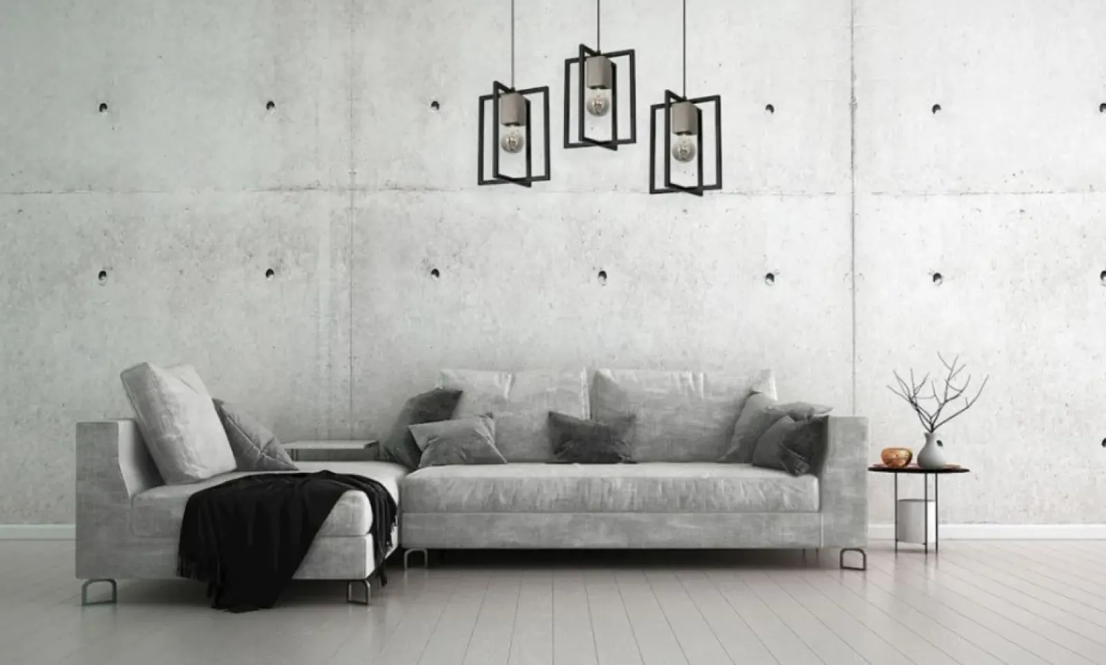 Sklep Kaja Lampa wisząca do industrialnego salonu MLP3712 RALPH | Kaja Discount