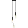 Sklep Kaja Lampa wisząca do jadalni PND-43363-3 BK+BR PEROLA | Kaja Oświetlenie Flash Sale
