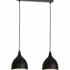 Sklep Kaja Lampa wisząca do kuchni, czarne klosze LX 6222 z serii NOAK | Kaja czarny Best
