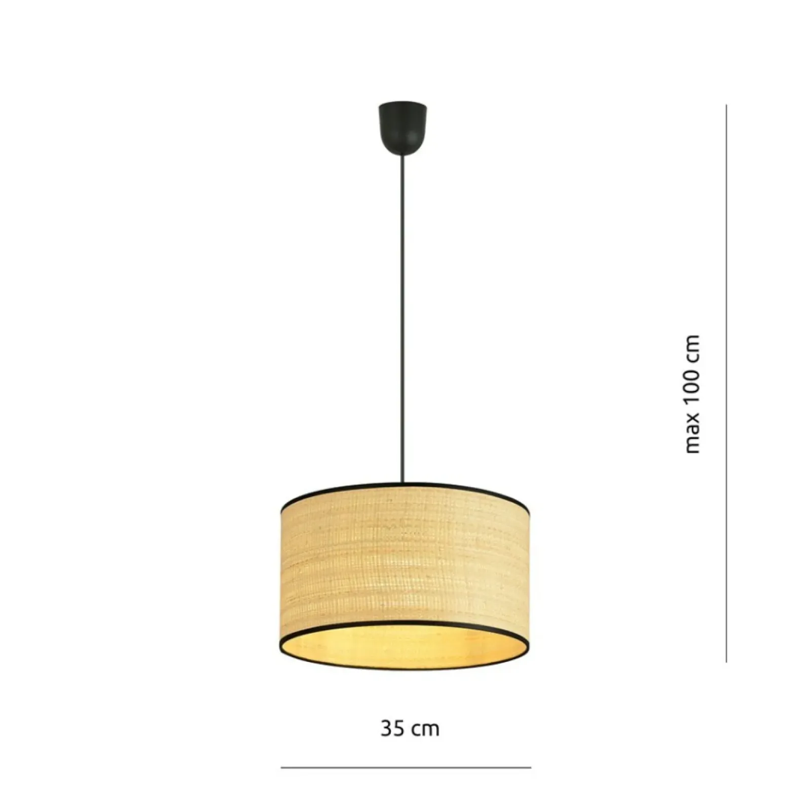 Sklep Kaja Lampa wisząca do kuchni w stylu rustykalnym 1149/1 ASTON | Kaja Outlet
