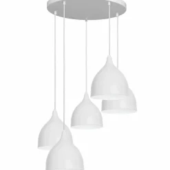 Sklep Kaja Lampa wisząca do kuchni, w kolorze bieli LX 3715 z serii NOAK | Kaja szary Online