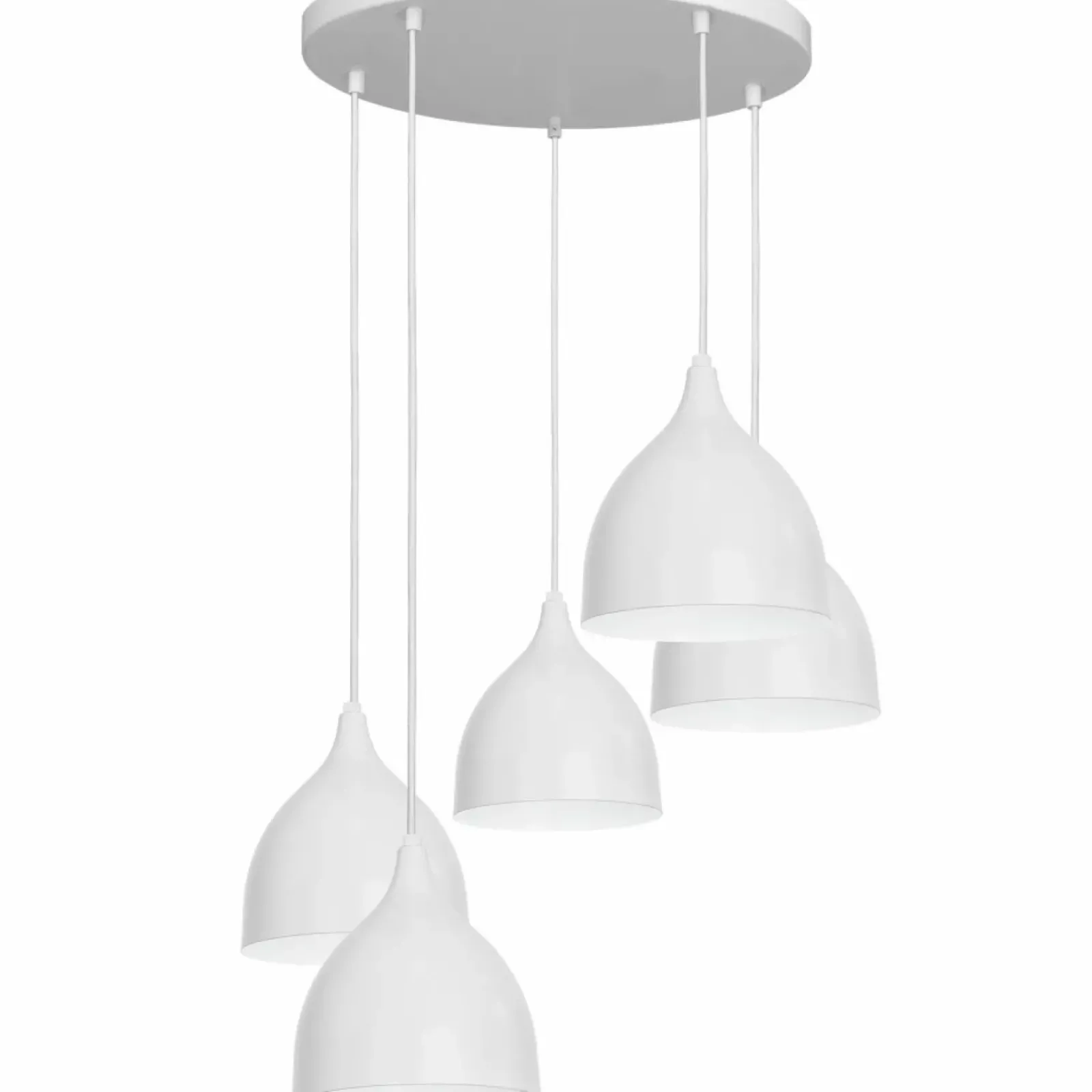 Sklep Kaja Lampa wisząca do kuchni, w kolorze bieli LX 3715 z serii NOAK | Kaja szary Online