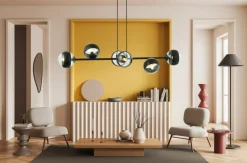 Sklep Kaja Lampa wisząca do oświetlenia stołu w jadalni 1229/6 ROSSI | Kaja Outlet