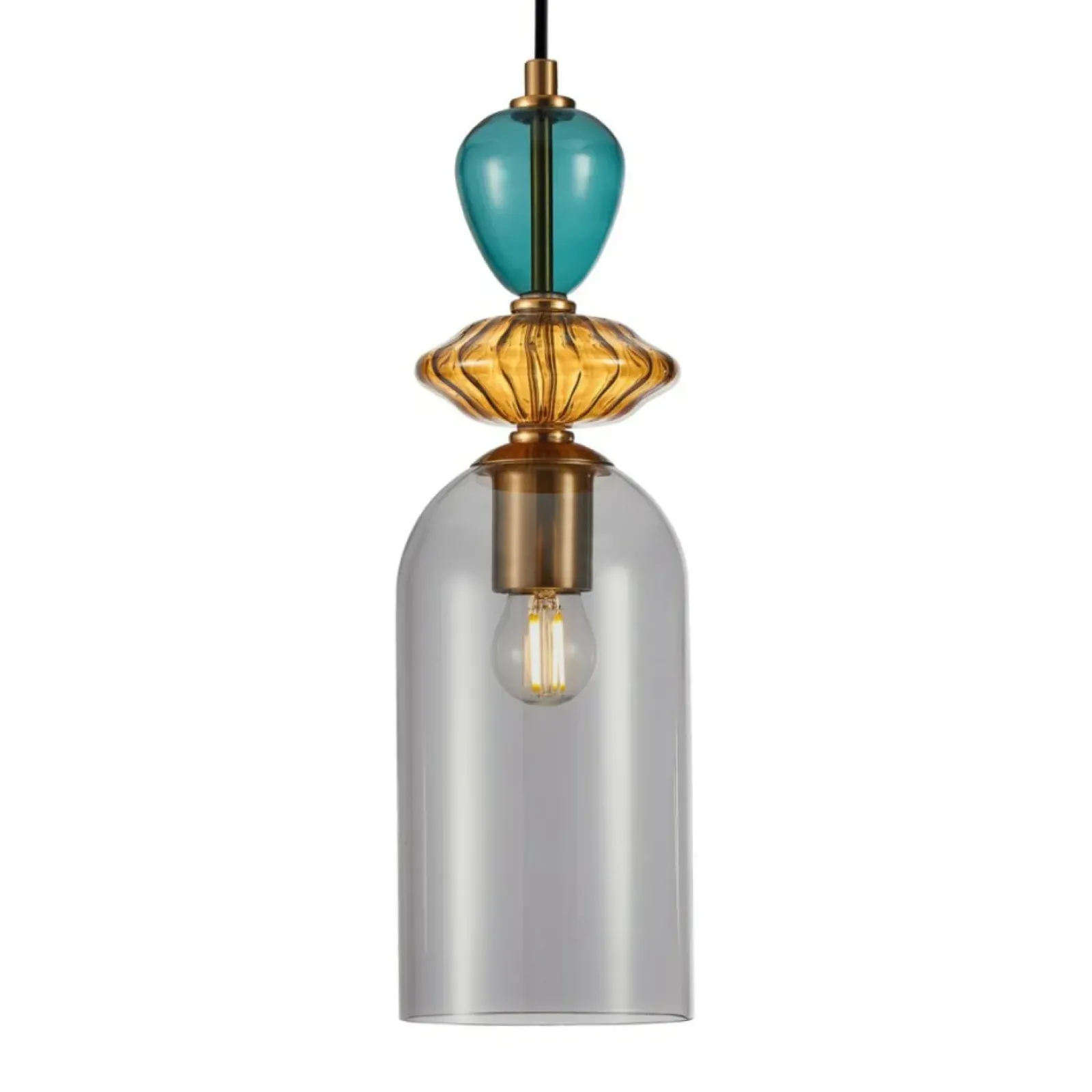 Sklep Kaja Lampa wisząca do pokoju dziecka PND-30263-1C-BRO-SG z serii BUSCO Cheap