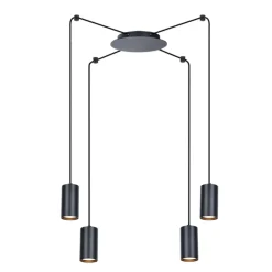 Sklep Kaja Lampa wisząca do samodzielnego ustawienia K-4897 PUERTO | Kaja czarny New