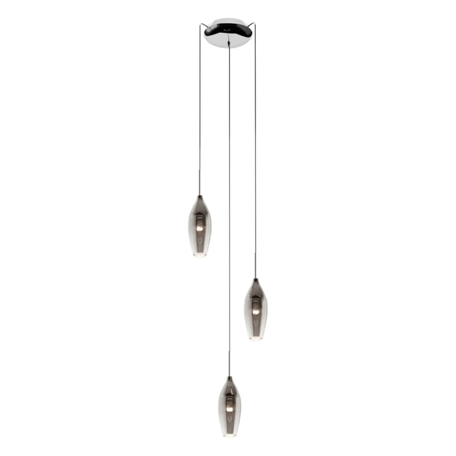 Sklep Kaja Lampa wisząca do stylowego salonu MD2101A-3S CHAMPAGNE | Kaja New