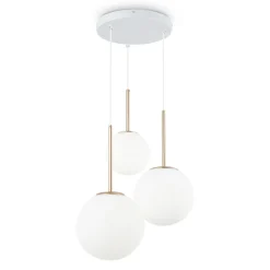 Sklep Kaja Lampa wisząca do sypialni modern glamour MOD321PL-03G BASIC FORM złoty Hot