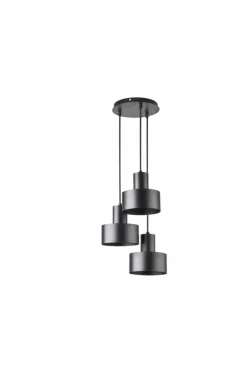 Sklep Kaja Lampa wisząca do sypialni w stylu loftowym SIG 30900 z serii RIF czarny Clearance