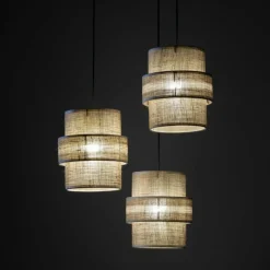 Sklep Kaja Lampa wisząca do sypialni w stylu boho TK 6098 CALISTO JUTA | Kaja Hot