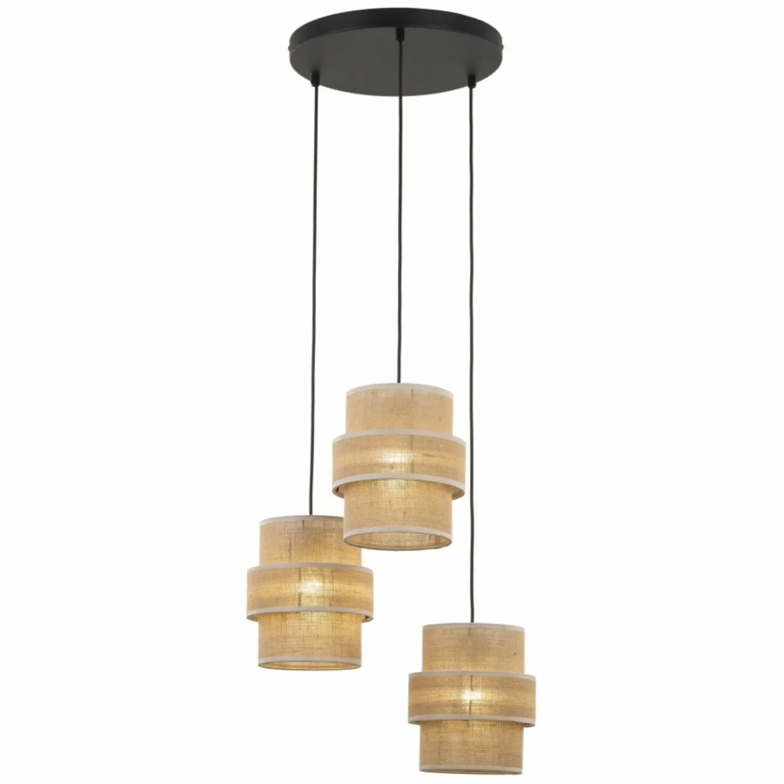 Sklep Kaja Lampa wisząca do sypialni w stylu boho TK 6098 CALISTO JUTA | Kaja Hot