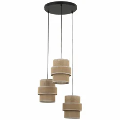 Sklep Kaja Lampa wisząca do sypialni w stylu boho TK 6098 CALISTO JUTA | Kaja Hot
