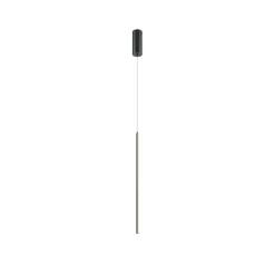 Sklep Kaja Lampa wisząca, długa tuba, do kuchni MOD246PL-L12BK z serii HALO Best Sale
