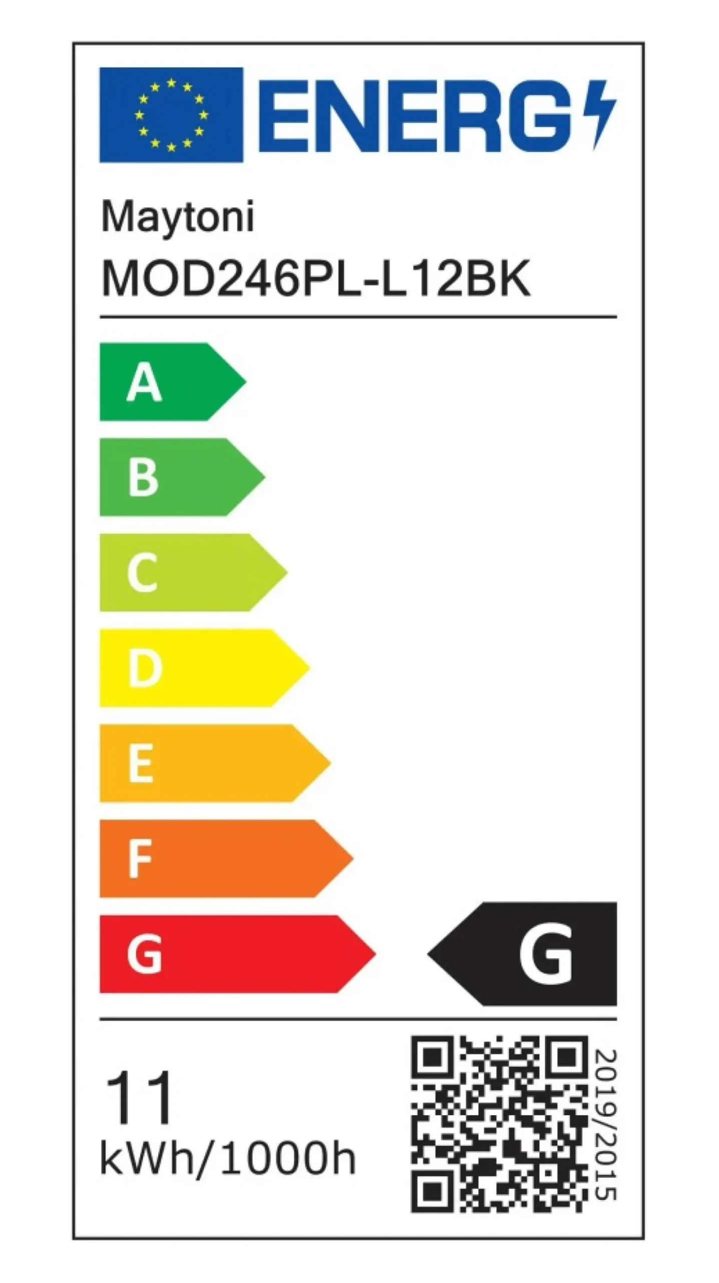 Sklep Kaja Lampa wisząca, długa tuba, do kuchni MOD246PL-L12BK z serii HALO Best Sale