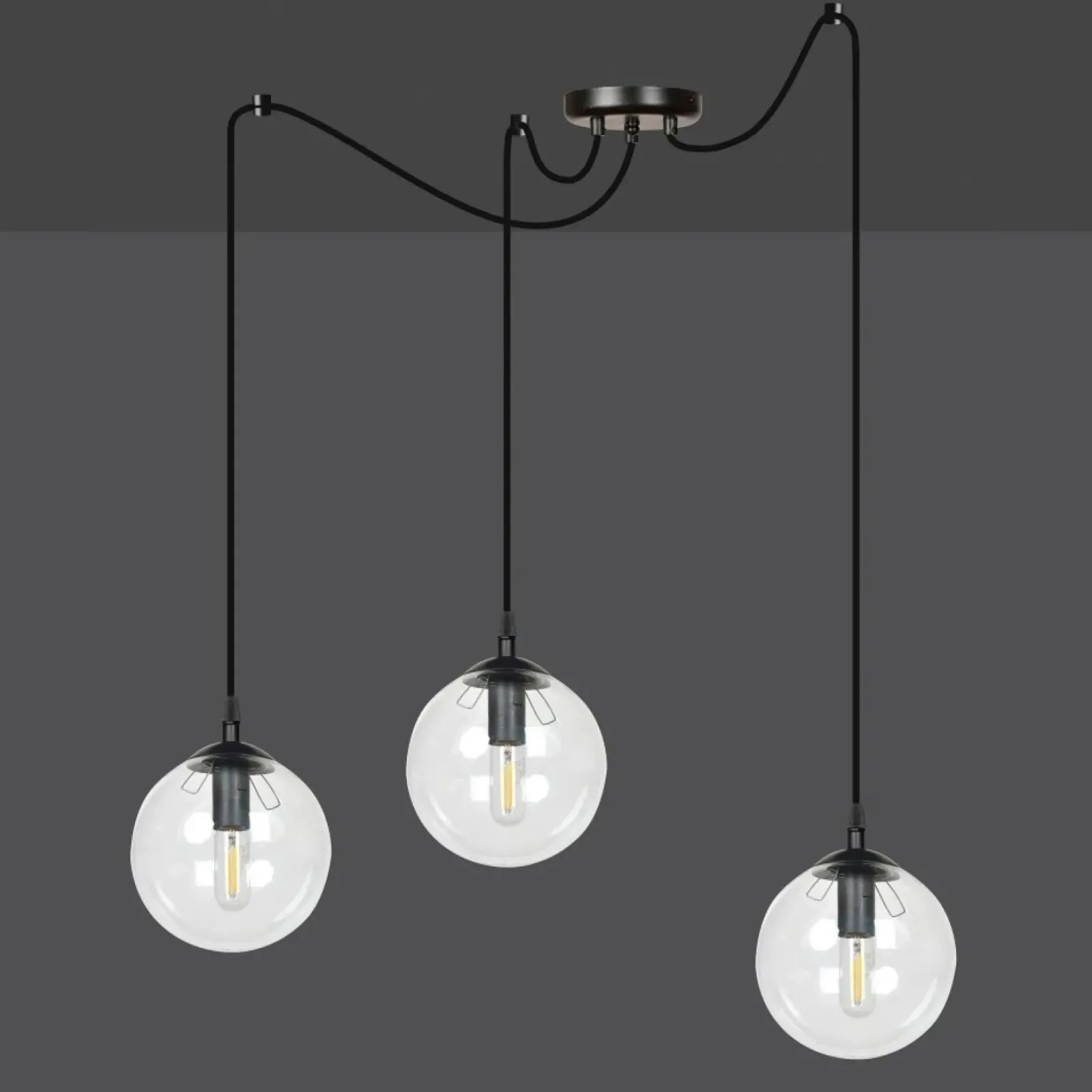 Sklep Kaja Lampa wisząca idealna do oświetlenia salonu 936/3 | Kaja Oświetlenie Discount