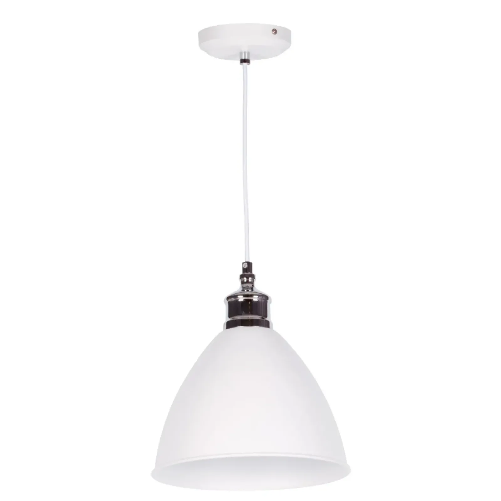 Sklep Kaja Lampa wisząca K-8005-1 WH z serii WATSO WHITE | Kaja Oświetlenie biały Fashion