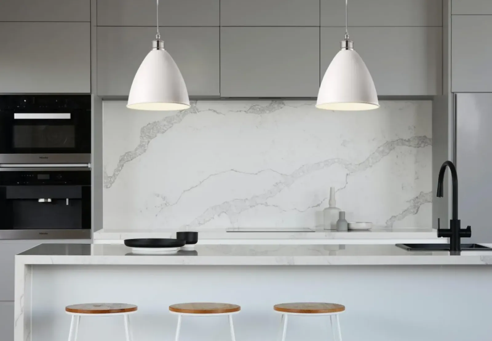 Sklep Kaja Lampa wisząca K-8005-1 WH z serii WATSO WHITE | Kaja Oświetlenie biały Fashion