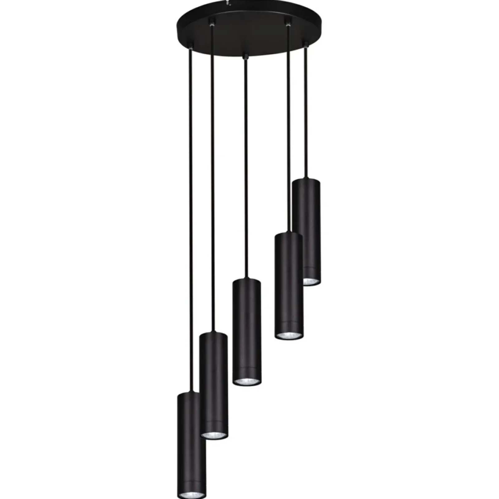 Sklep Kaja Lampa wisząca kaskada ch tub K-4437 DOPIK | Kaja Oświetlenie czarny Cheap