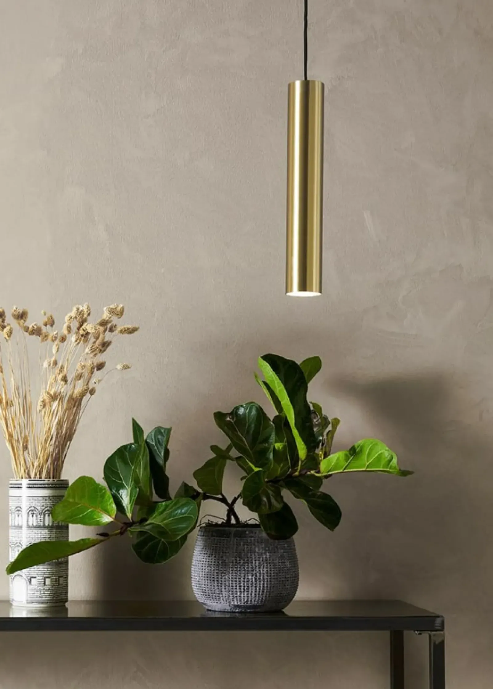Sklep Kaja Lampa wisząca kolor szczotkowanego mosiądzu 107880 | Kaja Oświetlenie Shop