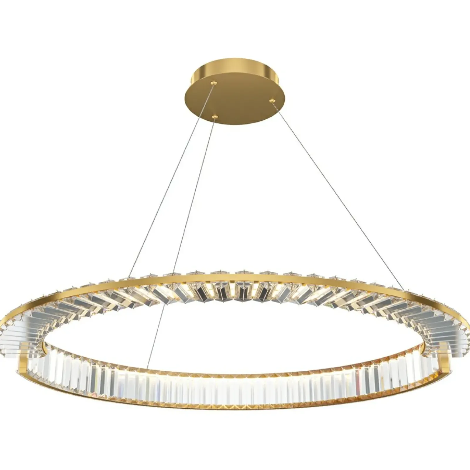 Sklep Kaja Lampa wisząca kryształowa, wbudowany LED P097PL-L45G4K z serii KRONE Hot