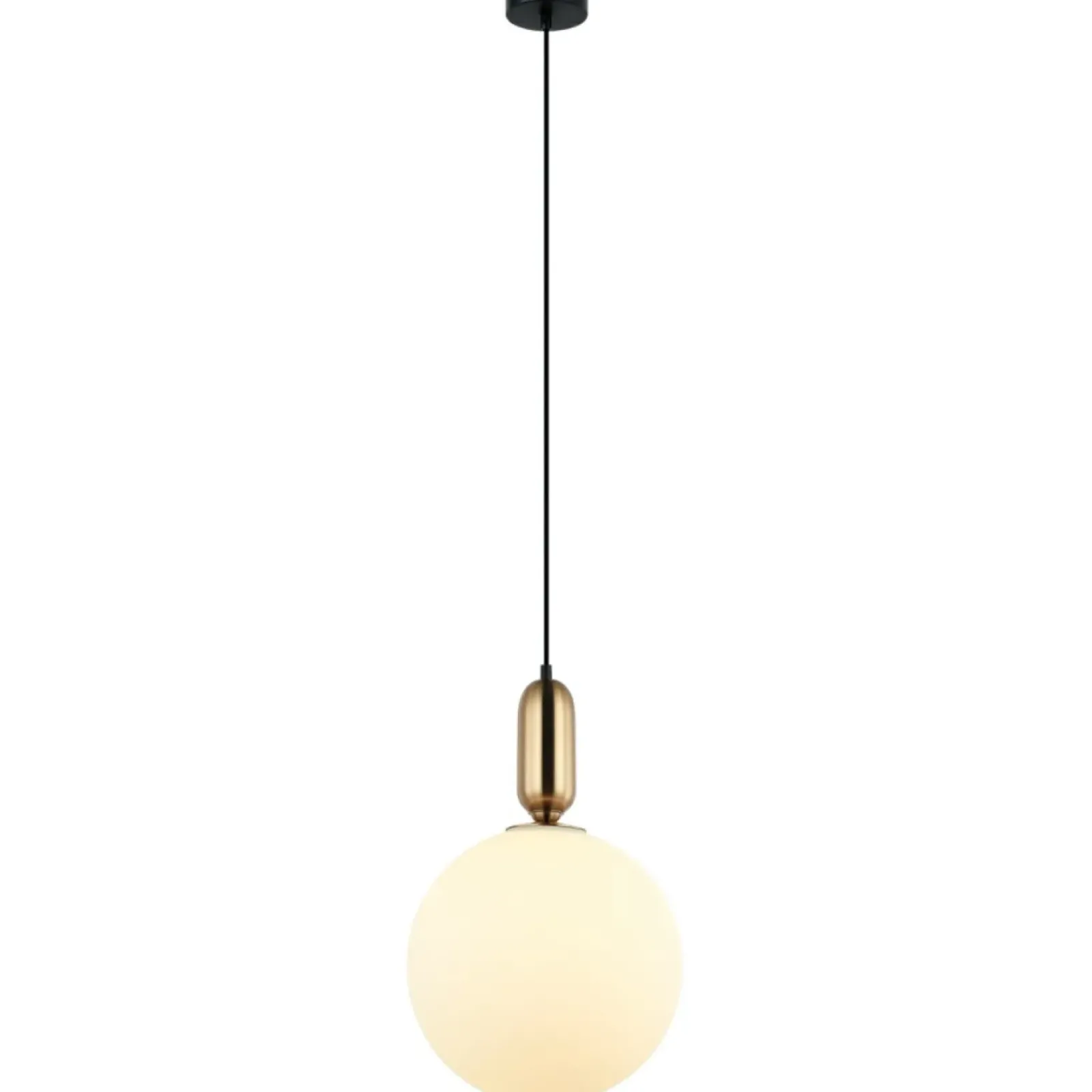 Sklep Kaja Lampa wisząca kulka z kloszem PND-02340-1L-BRO ALDEVA | Kaja Outlet