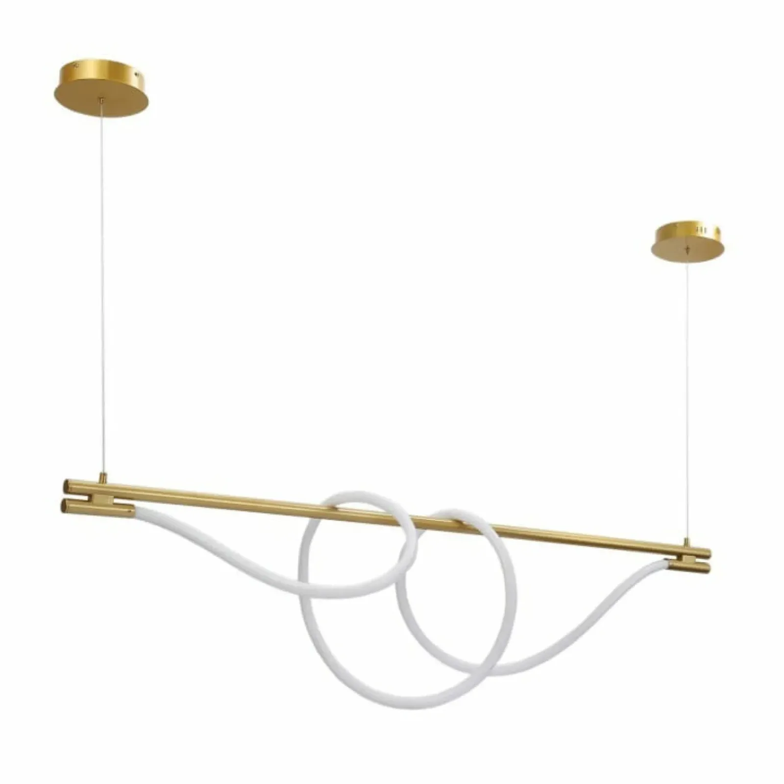 Sklep Kaja Lampa wisząca LED - świecący sznur ABR-HILTON-SG-38W SPIRALI | Kaja złoty Online