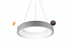Sklep Kaja Lampa wisząca LED do sypialni ściemniana AZ3553 SOVANA | Kaja szary Discount