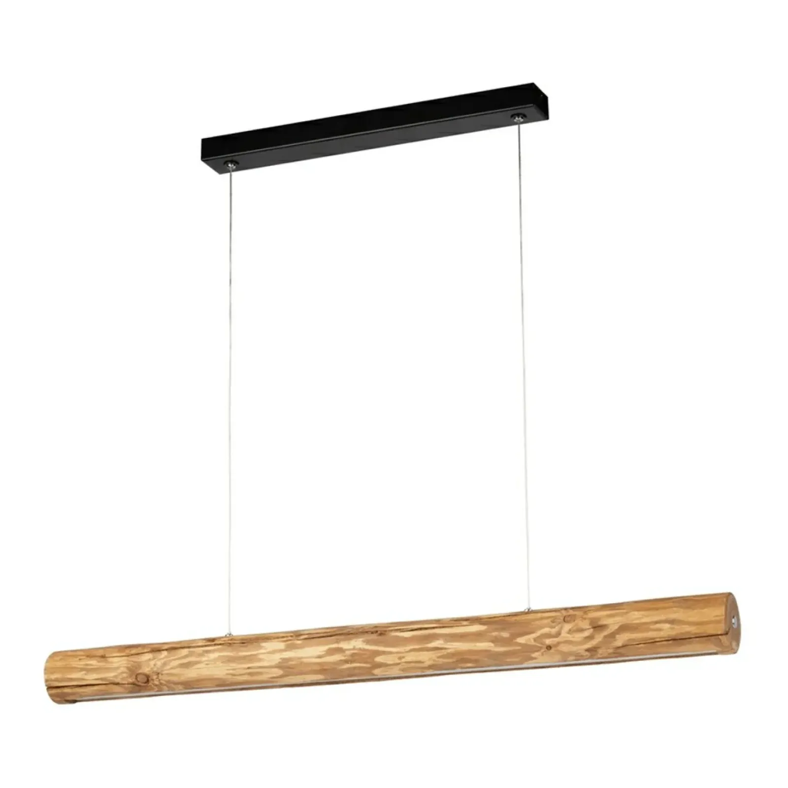 Sklep Kaja Lampa wisząca LED drewniana belka 90cm 69480104 LUCAS | Kaja Cheap