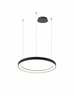 Sklep Kaja Lampa wisząca LED koło ⌀77,5cm ze ściemniaczem AZ5022 AGNES | Kaja Shop