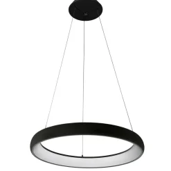 Sklep Kaja Lampa wisząca LED koło 4000K 61cm 5280-850RP-BK-4 z serii ALESSIA Shop