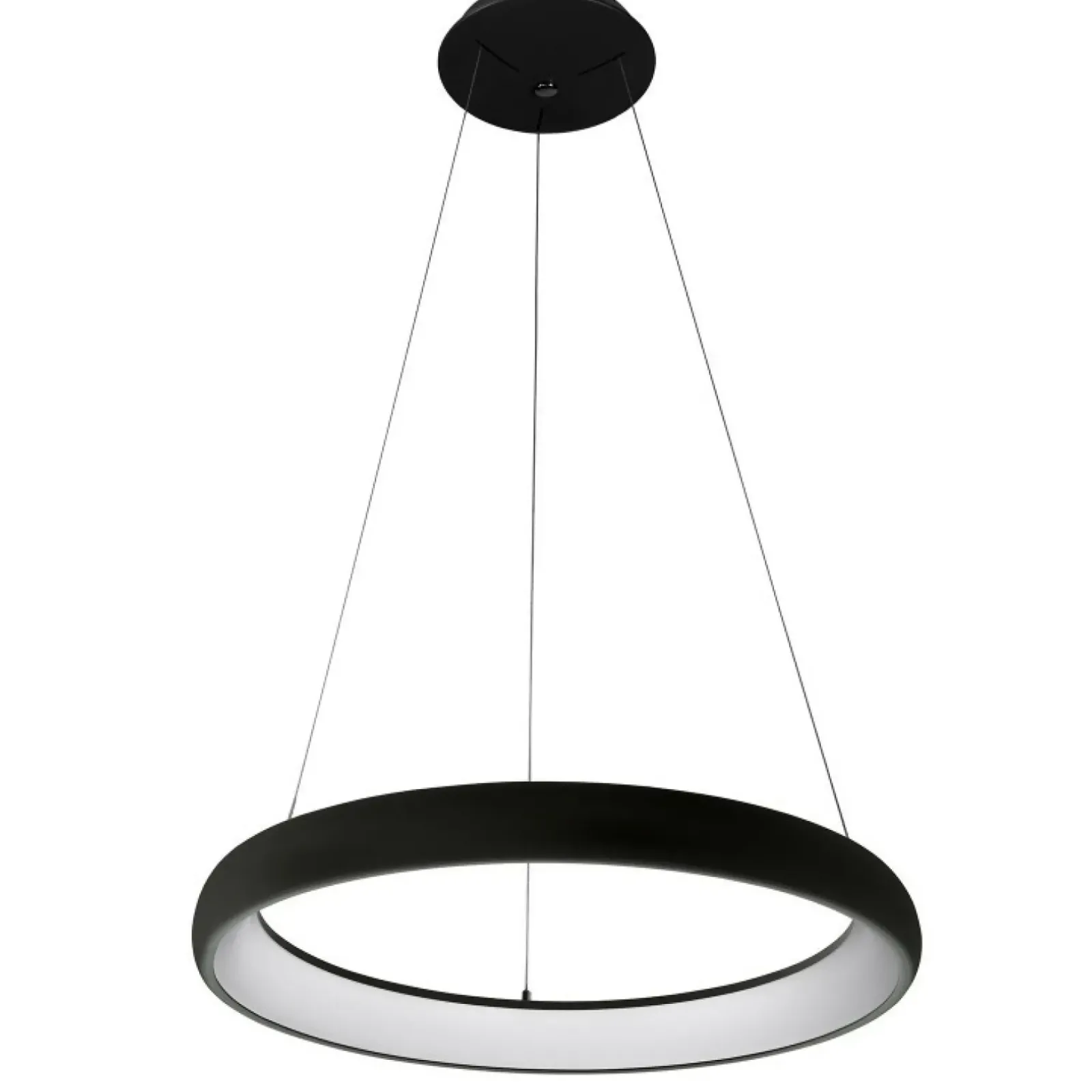 Sklep Kaja Lampa wisząca LED koło 4000K 61cm 5280-850RP-BK-4 z serii ALESSIA Shop