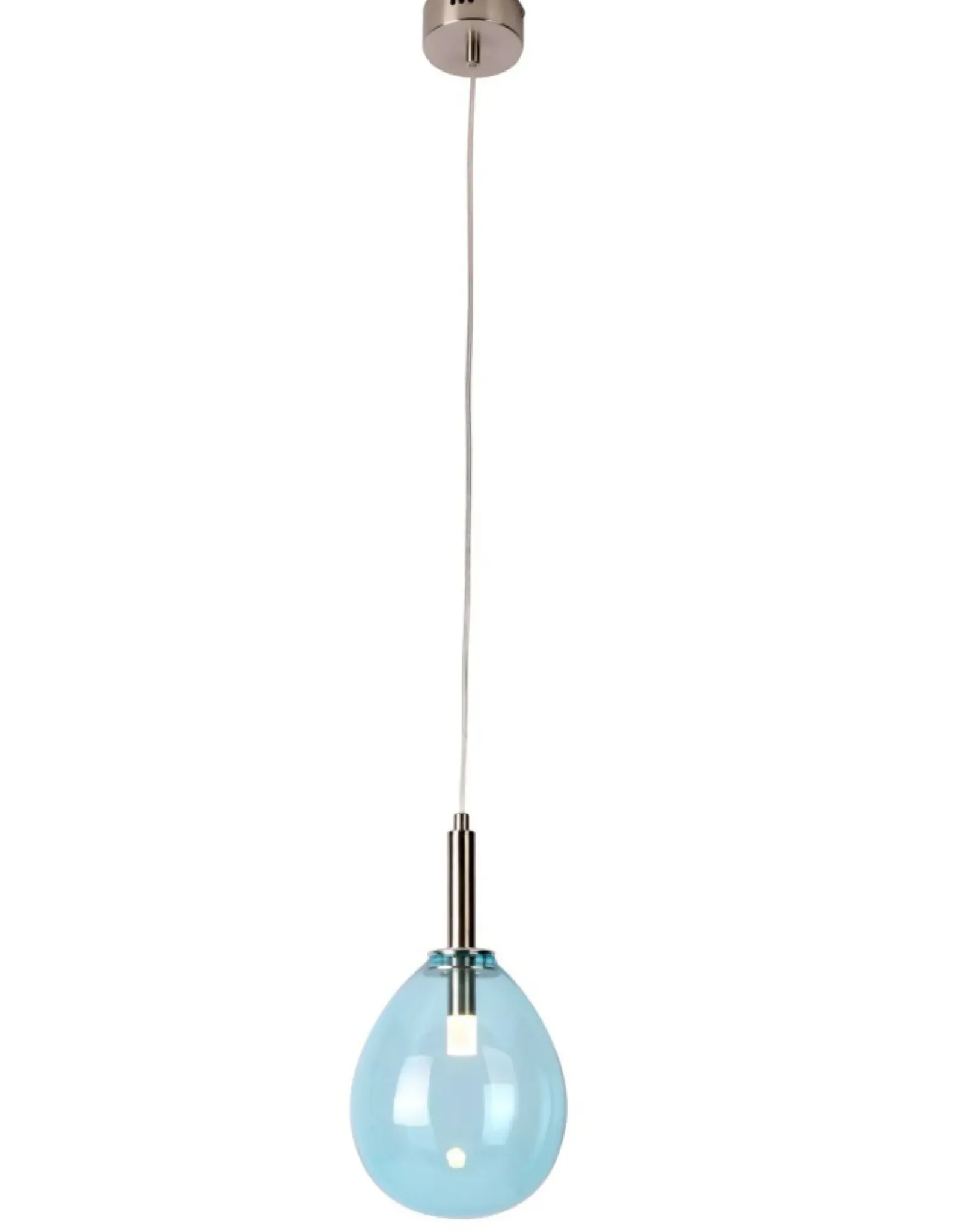 Sklep Kaja Lampa wisząca LED niebieski klosz LEDEA 50133210 LUKKA | Kaja Best