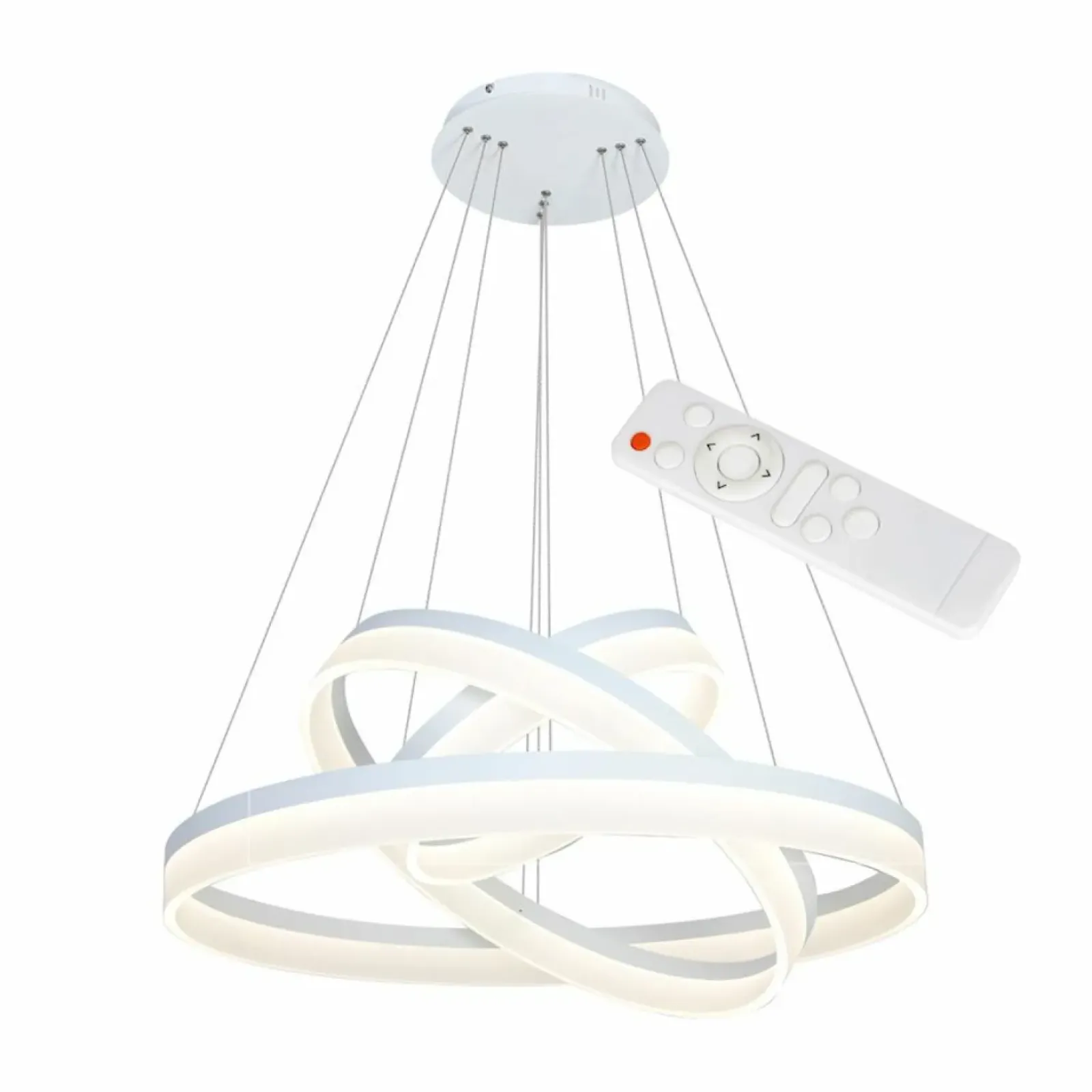 Sklep Kaja Lampa wisząca LED obręcze sterowane pilotem ML4080 RING | Kaja Online