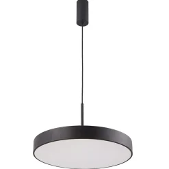 Sklep Kaja Lampa wisząca LED, płaska głowica ⌀40cm 5361-835RP-BK-3 ORBITAL Outlet