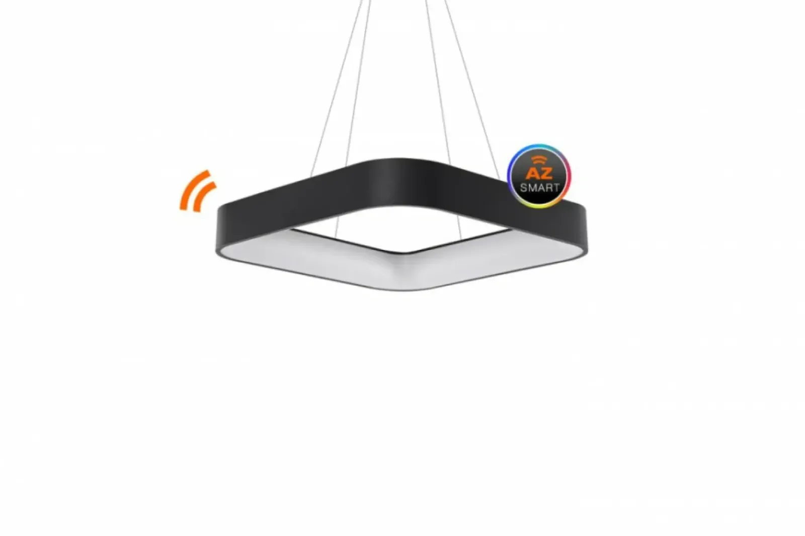 Sklep Kaja Lampa wisząca LED sterowana pilotem AZ3981 SOLVENT | Kaja Oświetlenie czarny Hot
