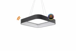 Sklep Kaja Lampa wisząca LED sterowana pilotem AZ3983 SOLVENT | Kaja Oświetlenie szary Sale